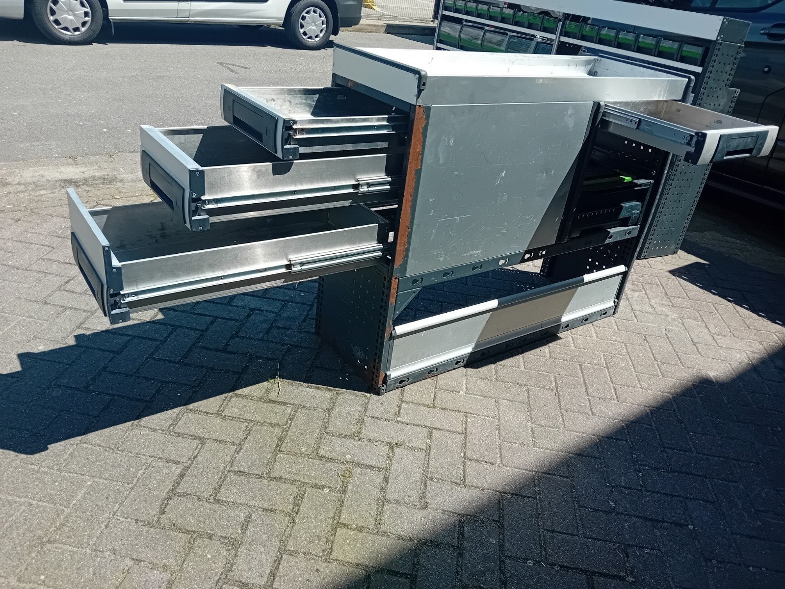Bott Werkkast met Lades - 120x100x40 cm, Ophalen, Gebruikt