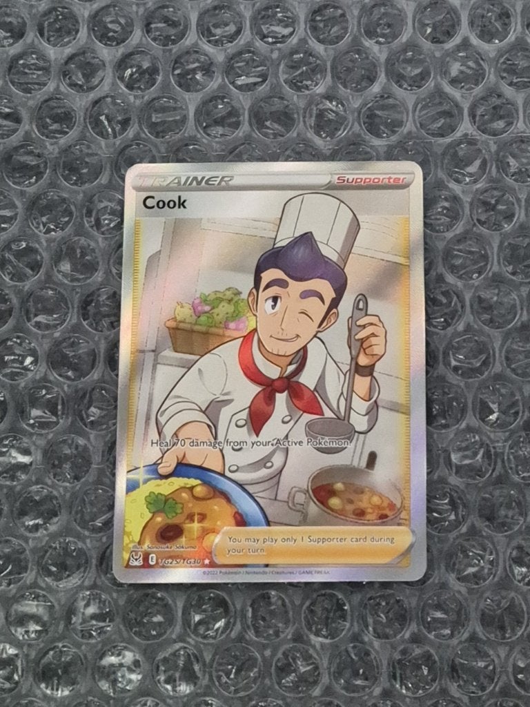 Cook TG25/TG30 Trainer Gallery Lost Origin Sword & Shield, Ophalen of Verzenden, Zo goed als nieuw, Losse kaart, Foil
