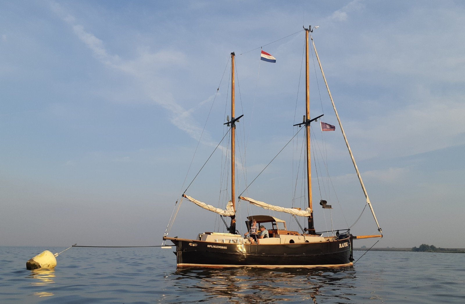 Kajuitzeilsloep met inboordmotor, Watersport en Boten, Ophalen