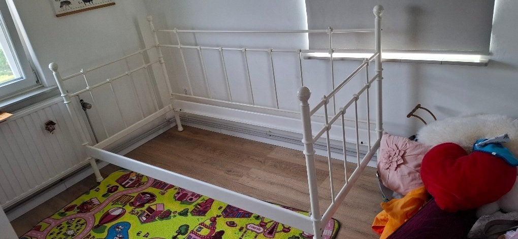 Ikea Tromsnes bed 200 x 90, Ophalen, Gebruikt, 90 cm, Eenpersoons