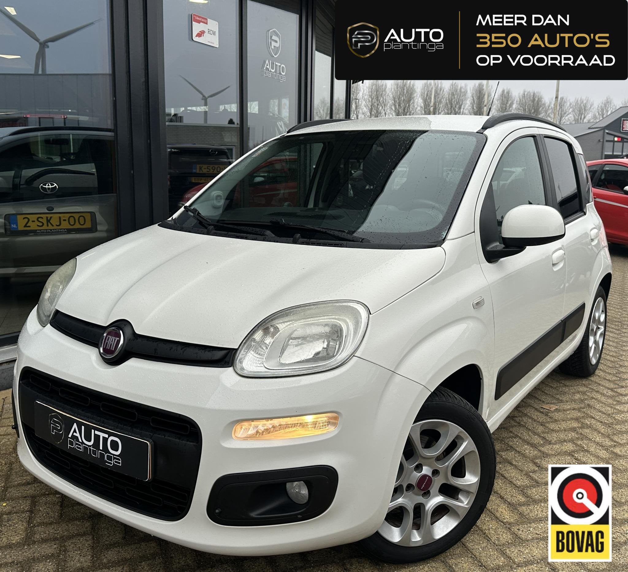 Fiat Panda 0.9 TwinAir Lounge | Export | Airco | 5 deurs |, Auto's, Euro 5, Stof, Gebruikt, 31 €/maand
