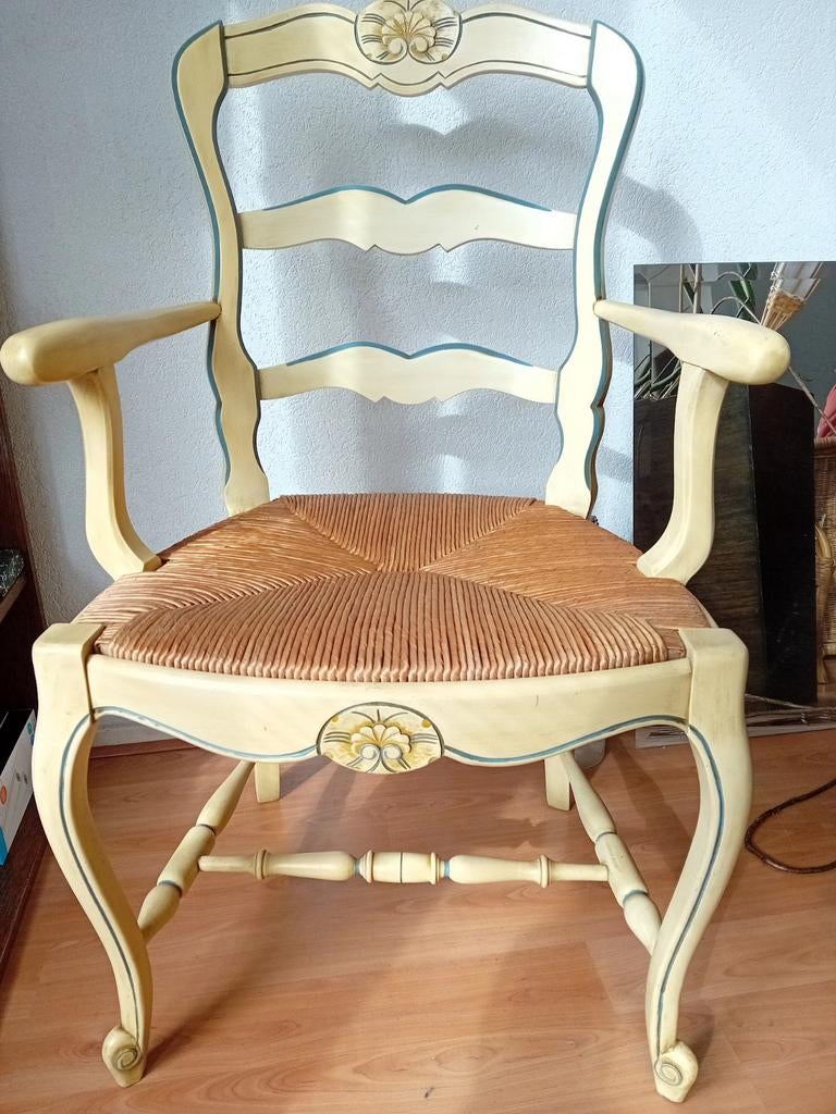 Brocante stoel, Ophalen