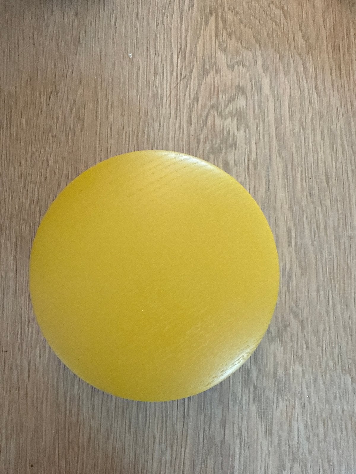 Muuto Dots Gele Wandhaken - 13 cm, Ophalen, Hout, Zo goed als nieuw, Scandinavisch