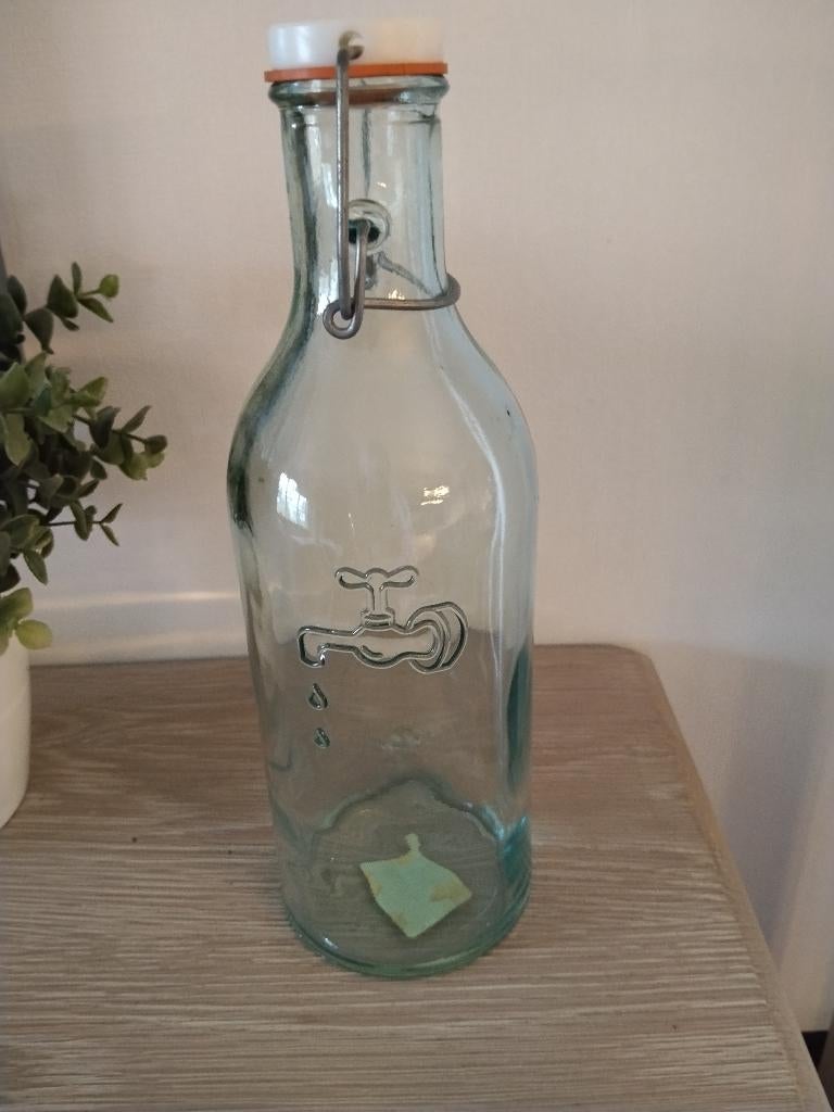 Glazen fles Jamie Oliver, Ophalen of Verzenden, Zo goed als nieuw, Overige typen