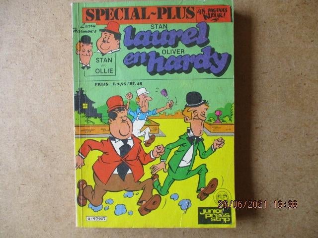 adv4611 lauren en hardy special-plus, Eén stripboek, Ophalen, Gelezen