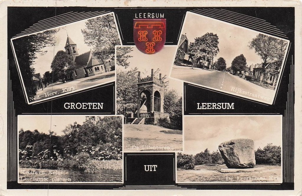 703-442-045 Leersum, Verzenden, Voor 1920, Utrecht