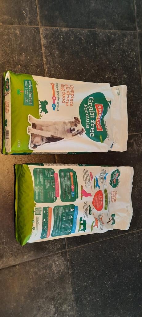 2x 12 kg smolke grain free formula, Dieren en Toebehoren, Ophalen of Verzenden, Hond