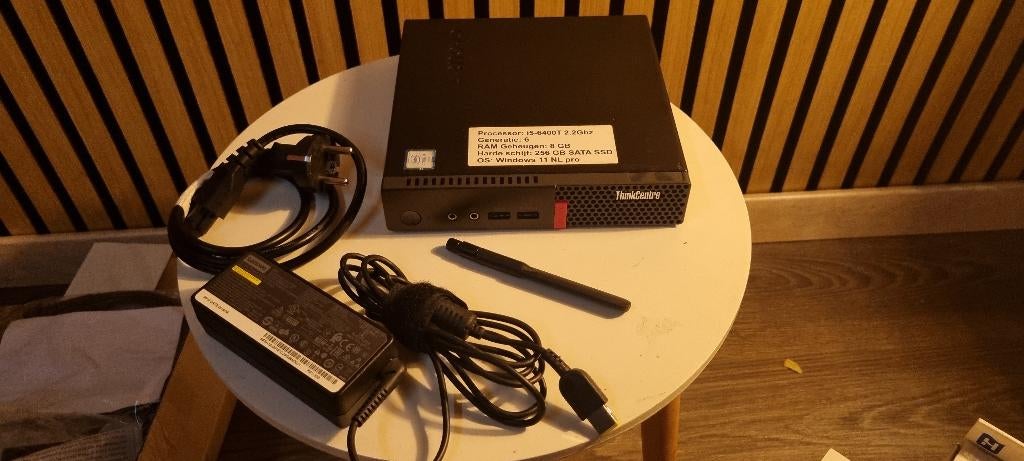 lenovo mini pc, i5-6400T  8GB Ram, Computers en Software, Desktop Pc's, 256 GB, 2 tot 3 Ghz, 8 GB, Ophalen of Verzenden