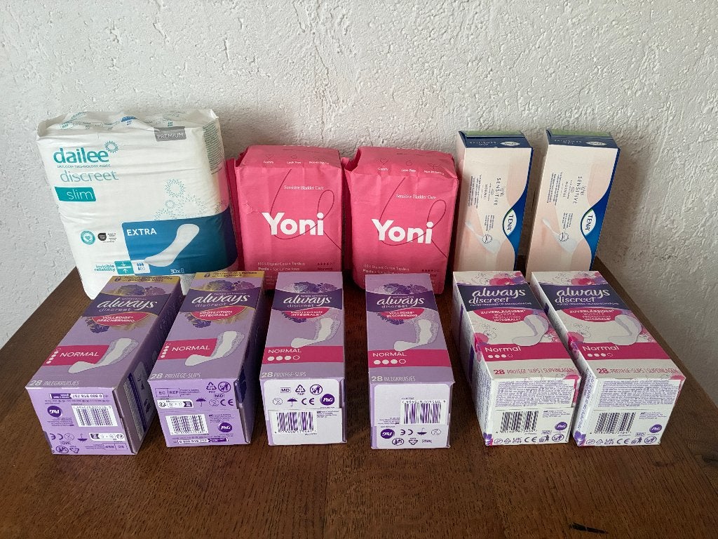 Always Yoni Dailee Tena discreet inlegkruisjes verband, Diversen, Ophalen of Verzenden, Nieuw