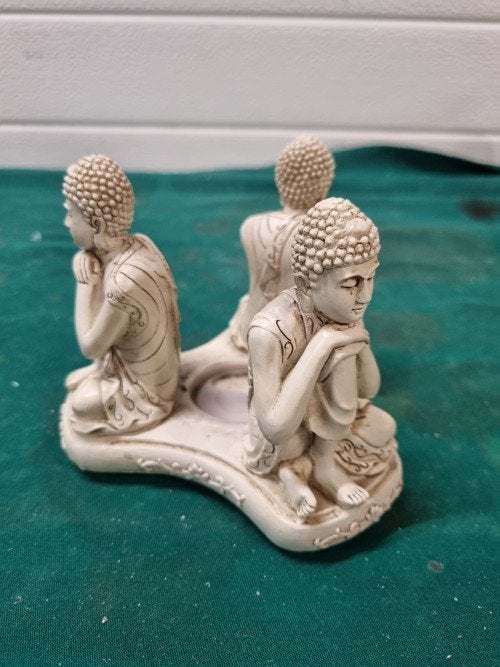 waxinehouder boeddha keramiek, Ophalen of Verzenden, 'T Olde Gre-j, Info@toldegrej.nl, Endepoelstraat 20f Didam