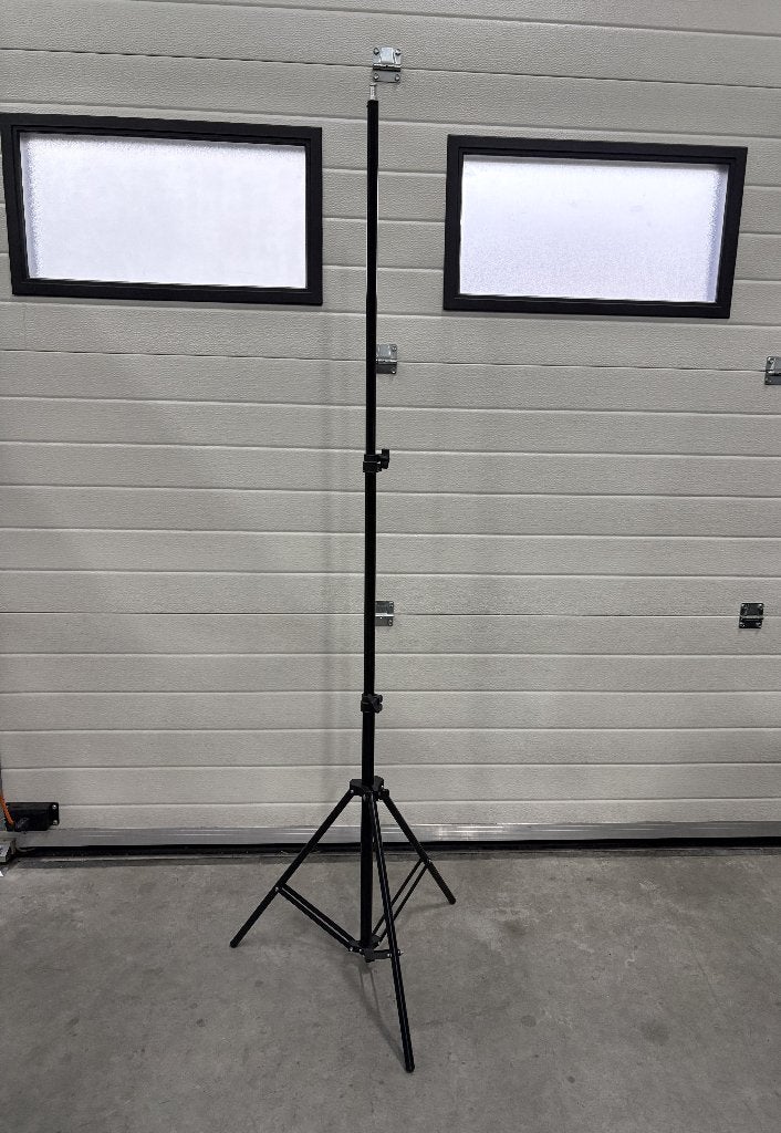 Lichtstatief 170cm, Gebruikt, 150 tot 175 cm, Inklapbaar, Ophalen of Verzenden