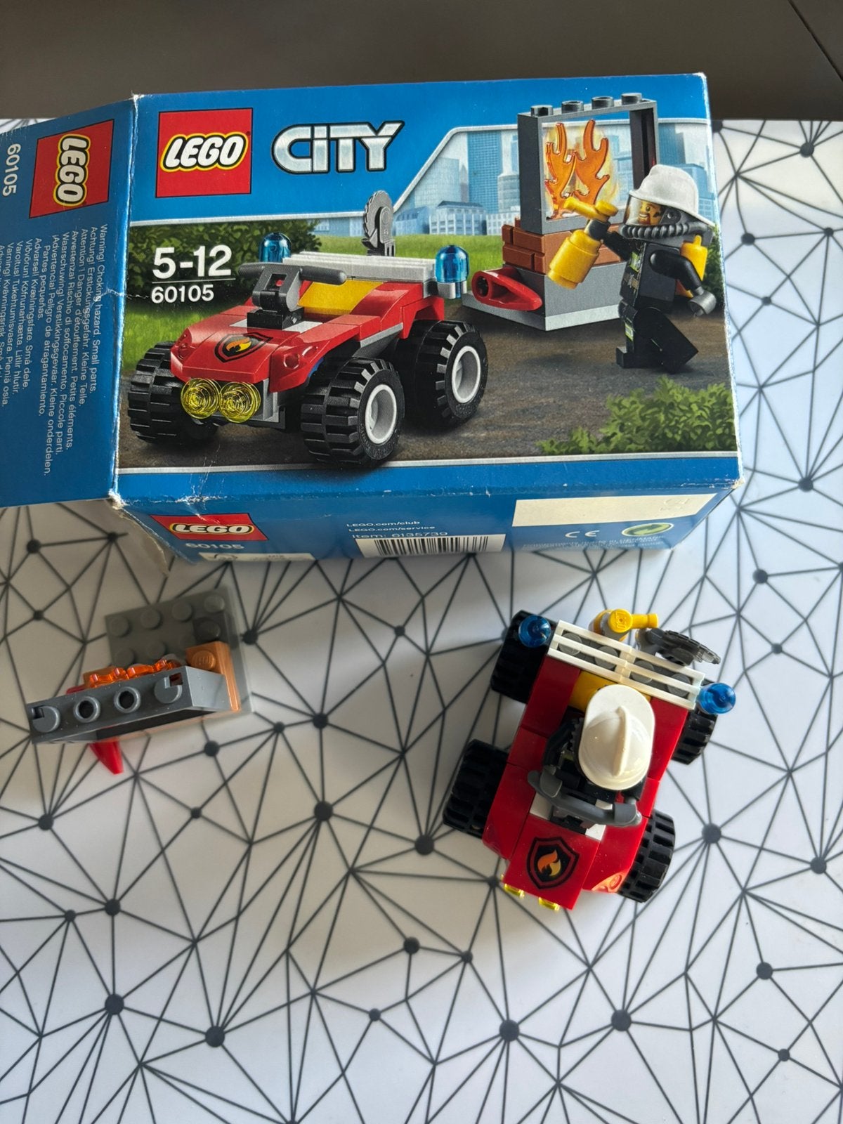 Lego 60105, Ophalen of Verzenden, Zo goed als nieuw