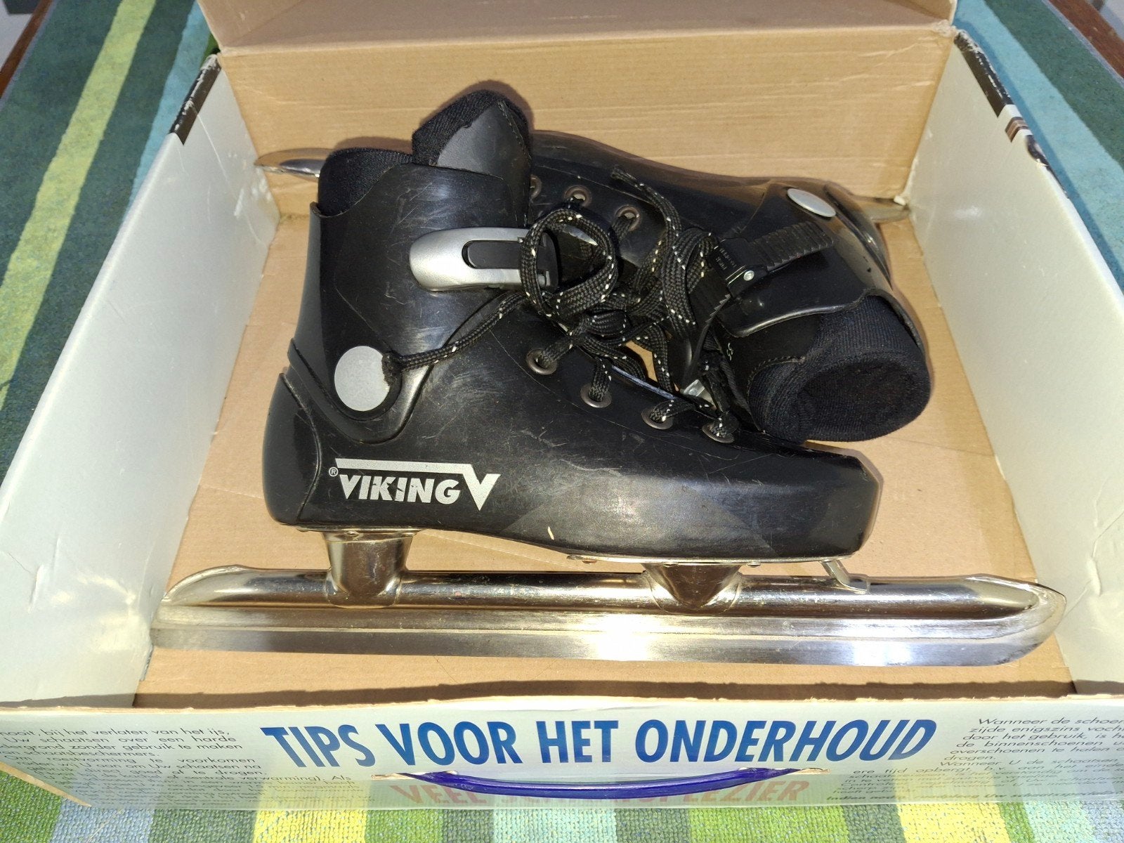 Viking schaatsen - Maat 35, 36, 37 - Harde schoen, Sport en Fitness, Viking, Gebruikt, Combinoren, Ophalen of Verzenden