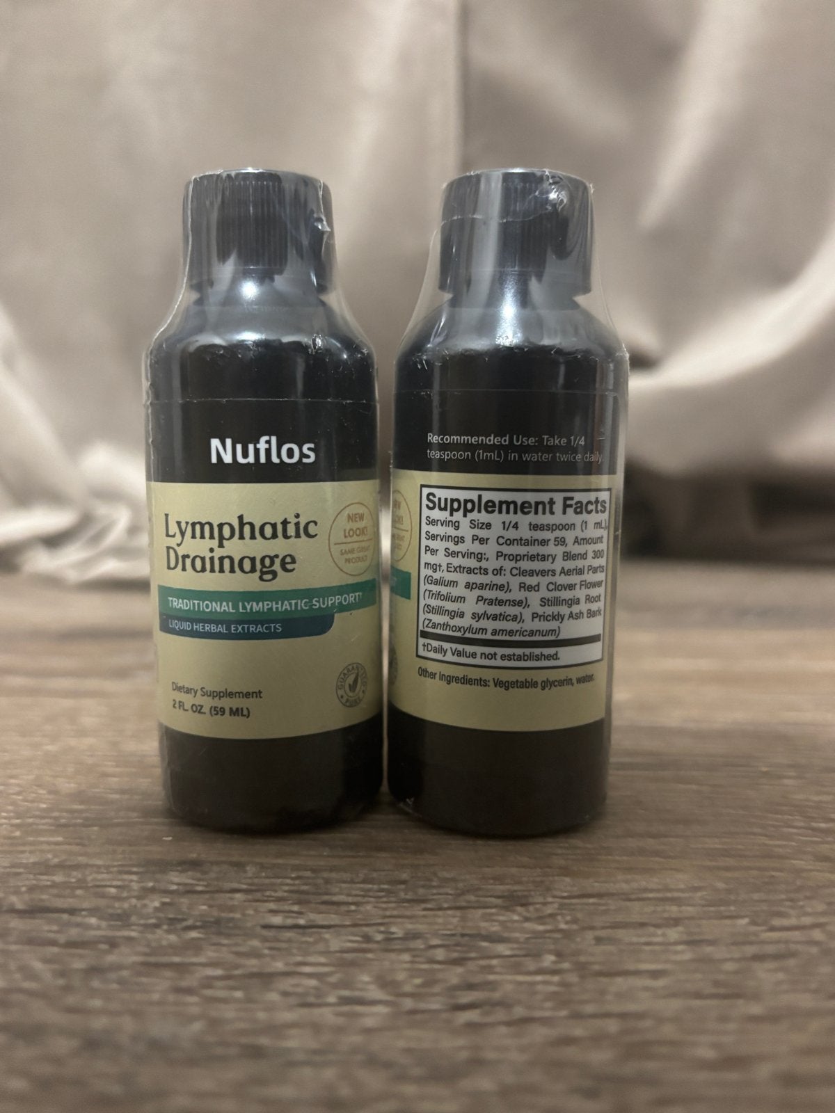 Nufios Lymfatische Drainage Vloeibaar Kruidenextract, Ophalen of Verzenden, Nieuw, Poeder of Drank