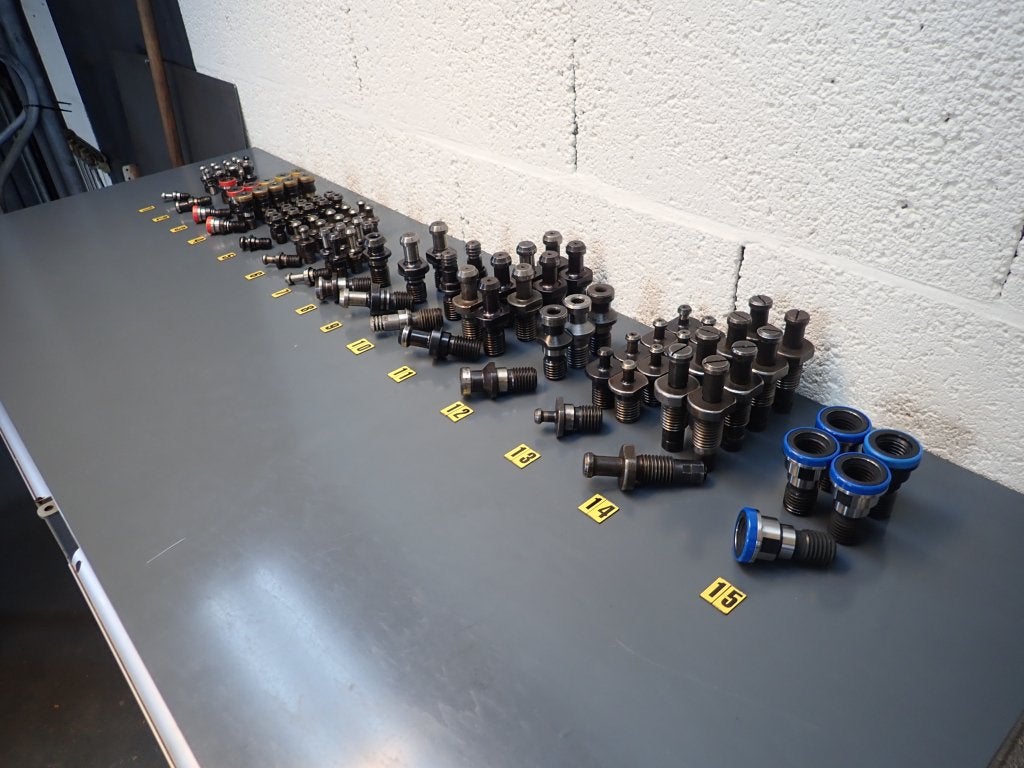 Aantrekbouten SK30 / SK40 / SK50 , M12 / M16 / CNC, Doe-het-zelf en Verbouw, Niet ingevuld, Gebruikt, Niet ingevuld, Ophalen of Verzenden
