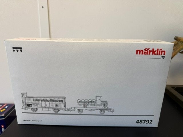 Märklin 48792 H0 Tweedelige wagonset in OVP, Wisselstroom, Wagon, Ophalen of Verzenden, Zo goed als nieuw