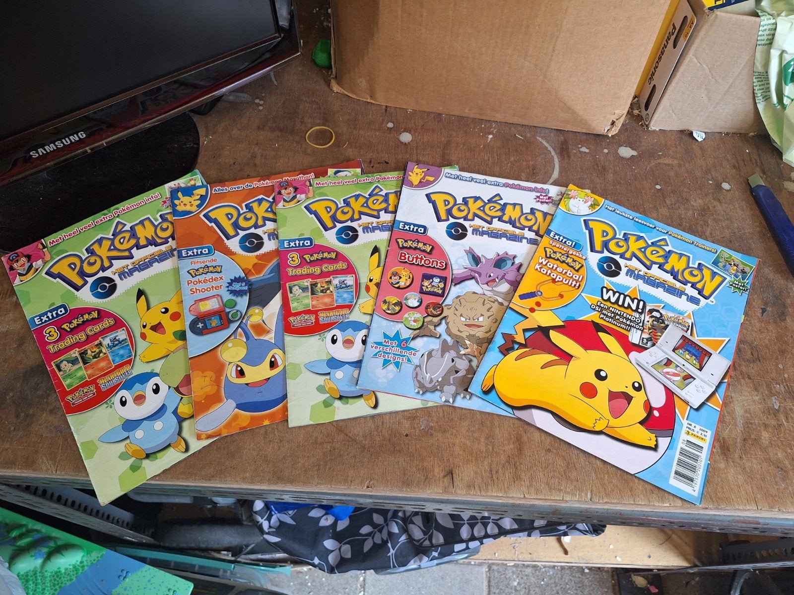 Pokémon Het Officiële Magazine - Diverse nummers 2009/ 2010, Boeken, Ophalen of Verzenden, Gelezen, Overige typen