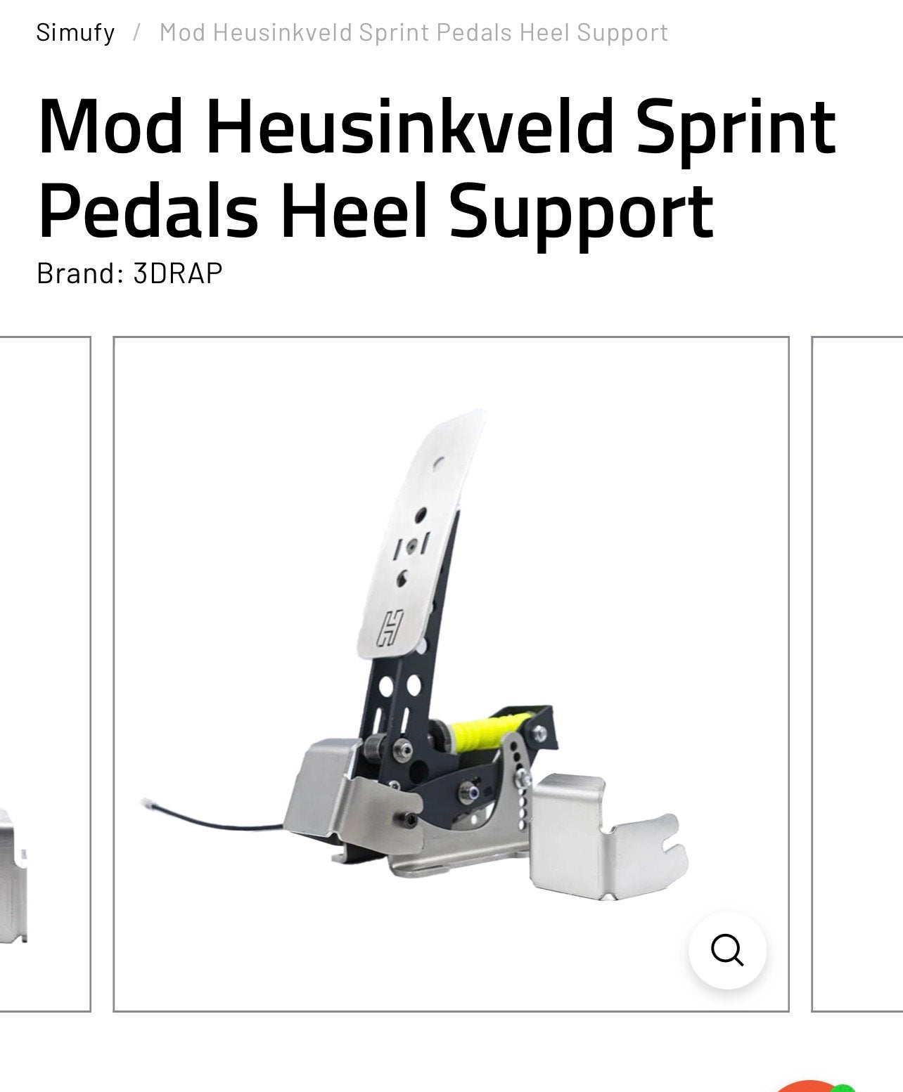 Heusinkveld Sprint mod hiel plaat, Ophalen of Verzenden, Nieuw