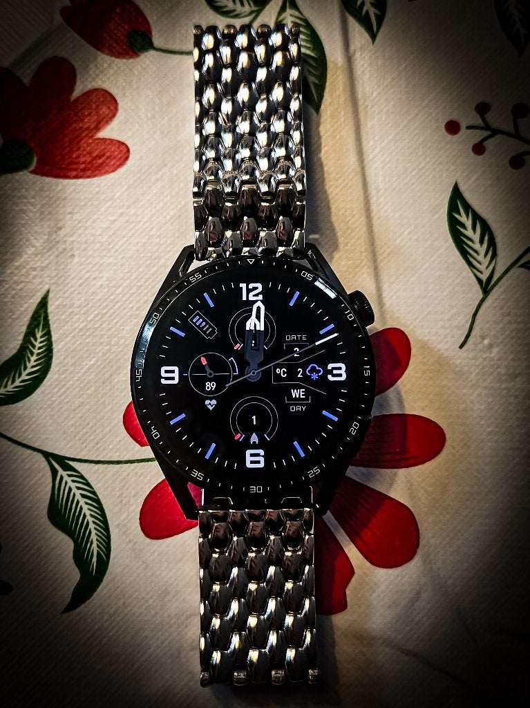 Huawei Watch GT3 46mm, Hoogte, Zwart, Ophalen of Verzenden, Zo goed als nieuw