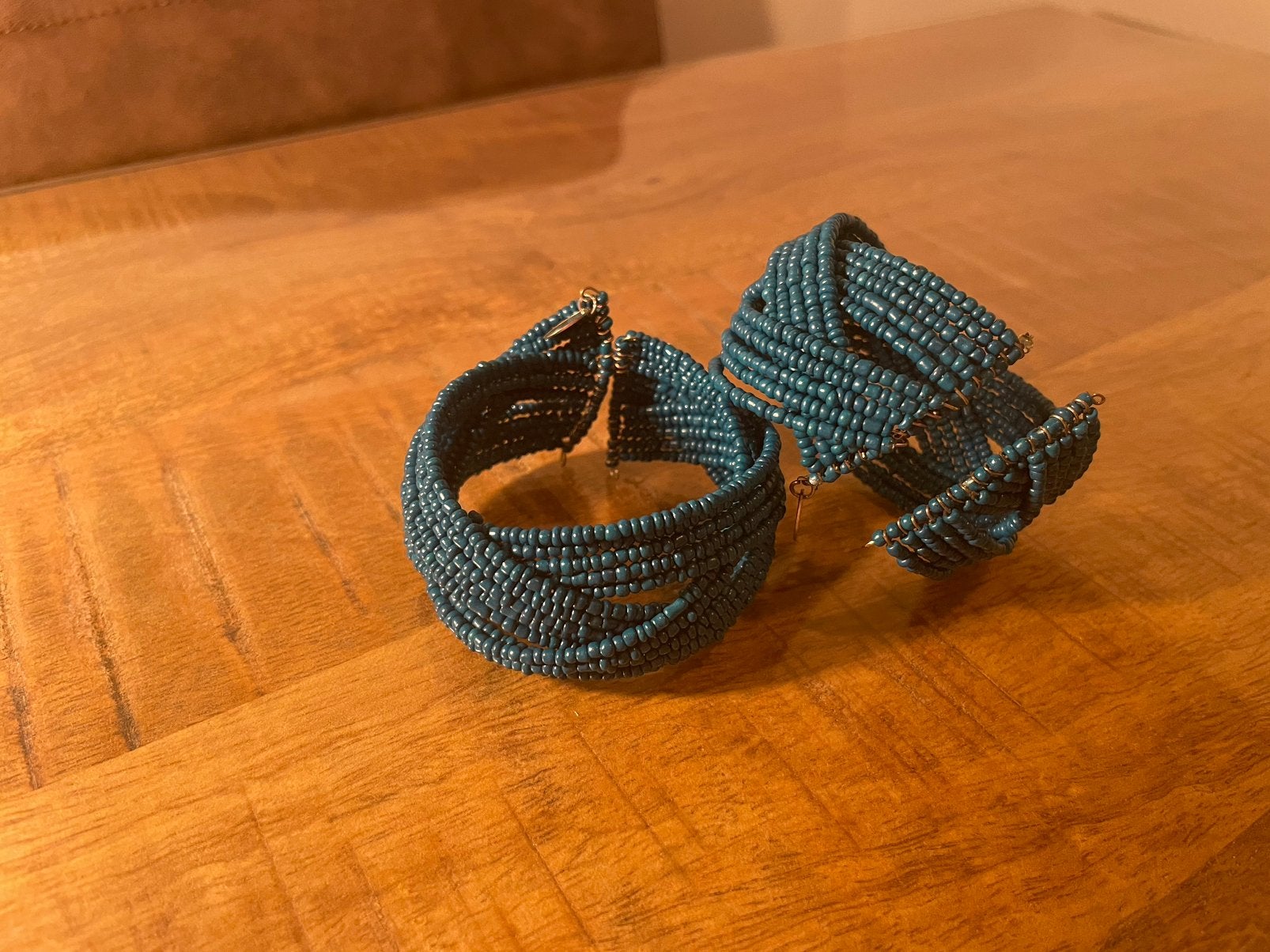 Nieuwe armband, Ophalen of Verzenden, Zo goed als nieuw, Blauw, Zilver