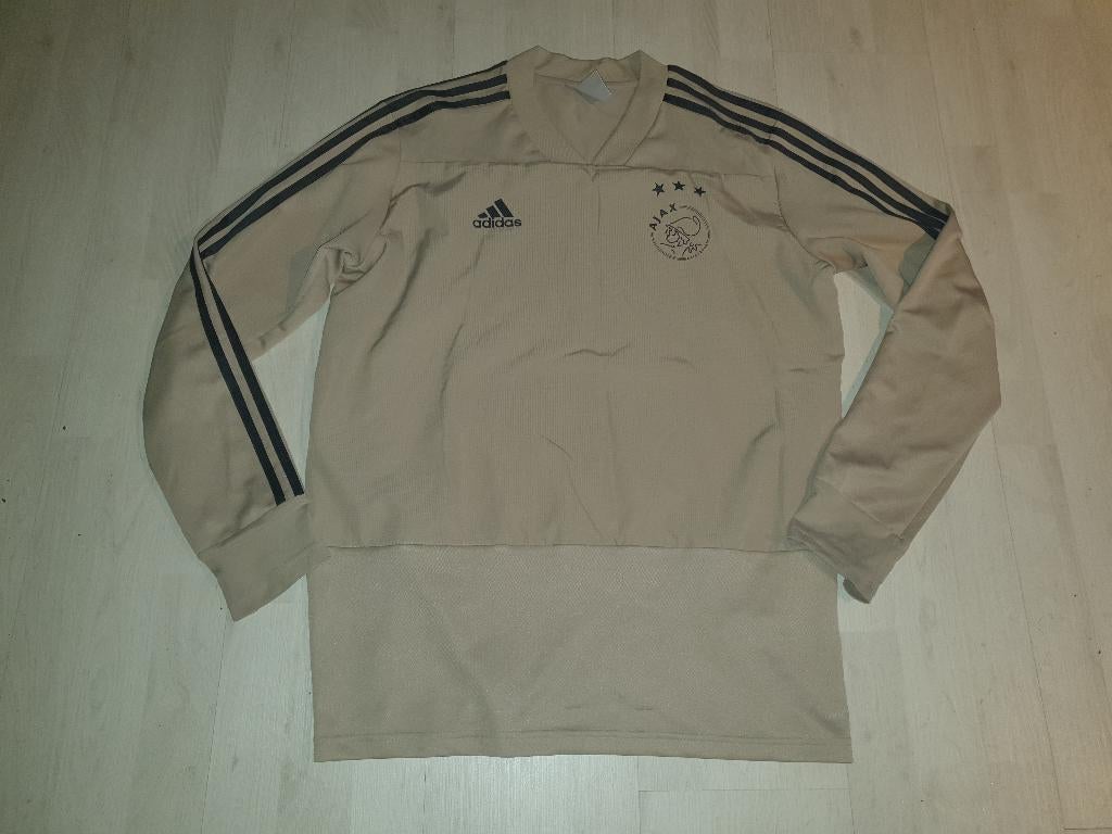 Ajax Training Sweater! Seizoen 18/19! Mt L!, Ophalen of Verzenden, Zo goed als nieuw, Rood, Voetbal