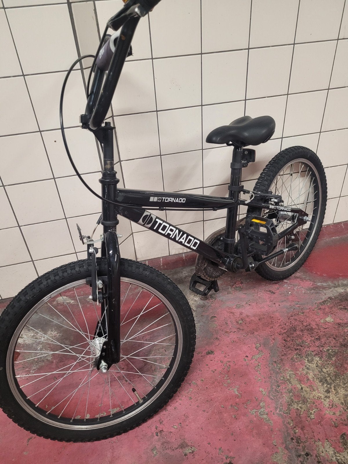 BMX, Ophalen, Staal, Velgrem, Stuur 360° draaibaar