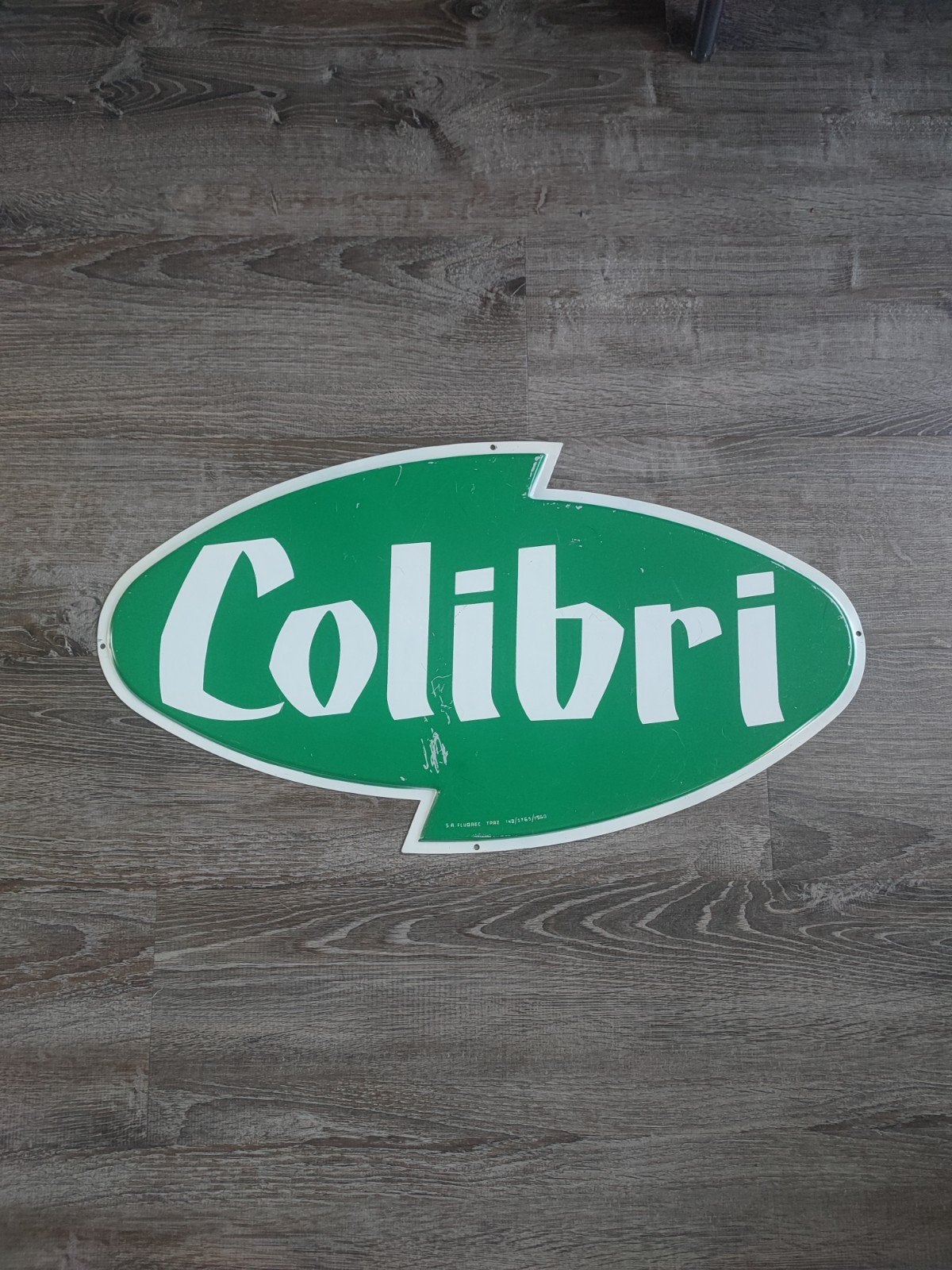 Colibri limonade, Verzamelen, Ophalen, Gebruikt, Reclamebord
