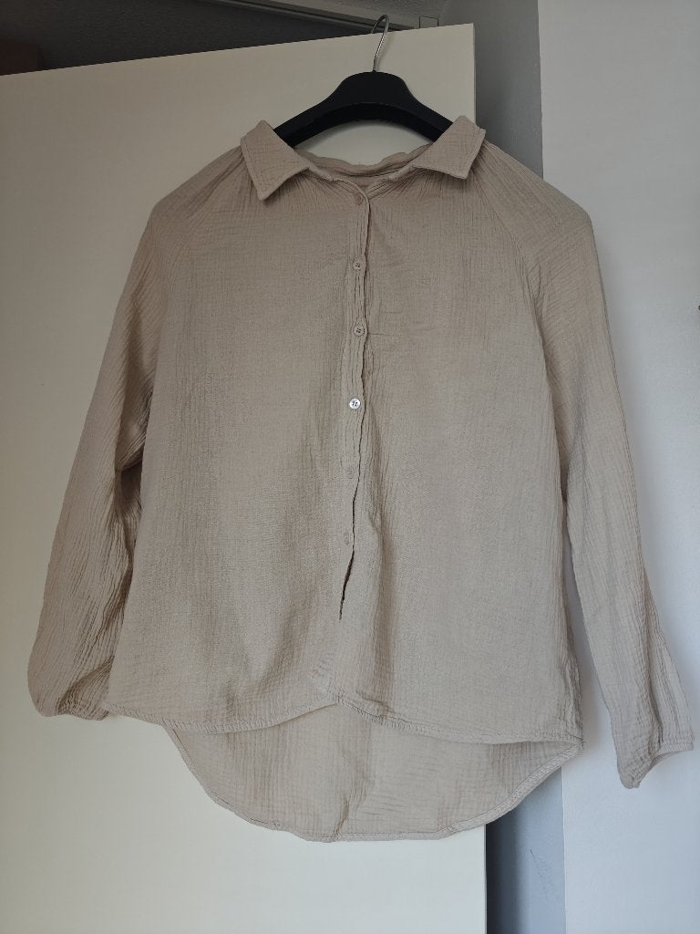 Beige blouse van Bellamy, Kleding | Dames, Beige, Bellamy, Ophalen of Verzenden, Zo goed als nieuw