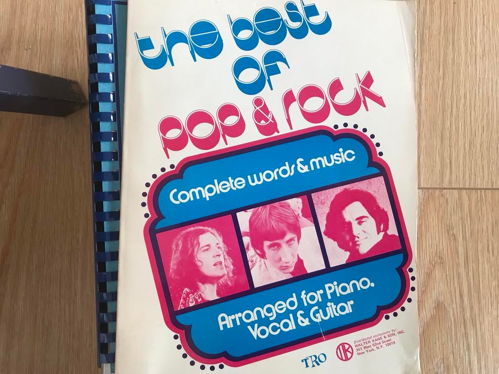 The Best of Pop & Rock - Complete Words & Music, Muziek en Instrumenten, Ophalen of Verzenden, Thema, Rock en Metal, Gitaar