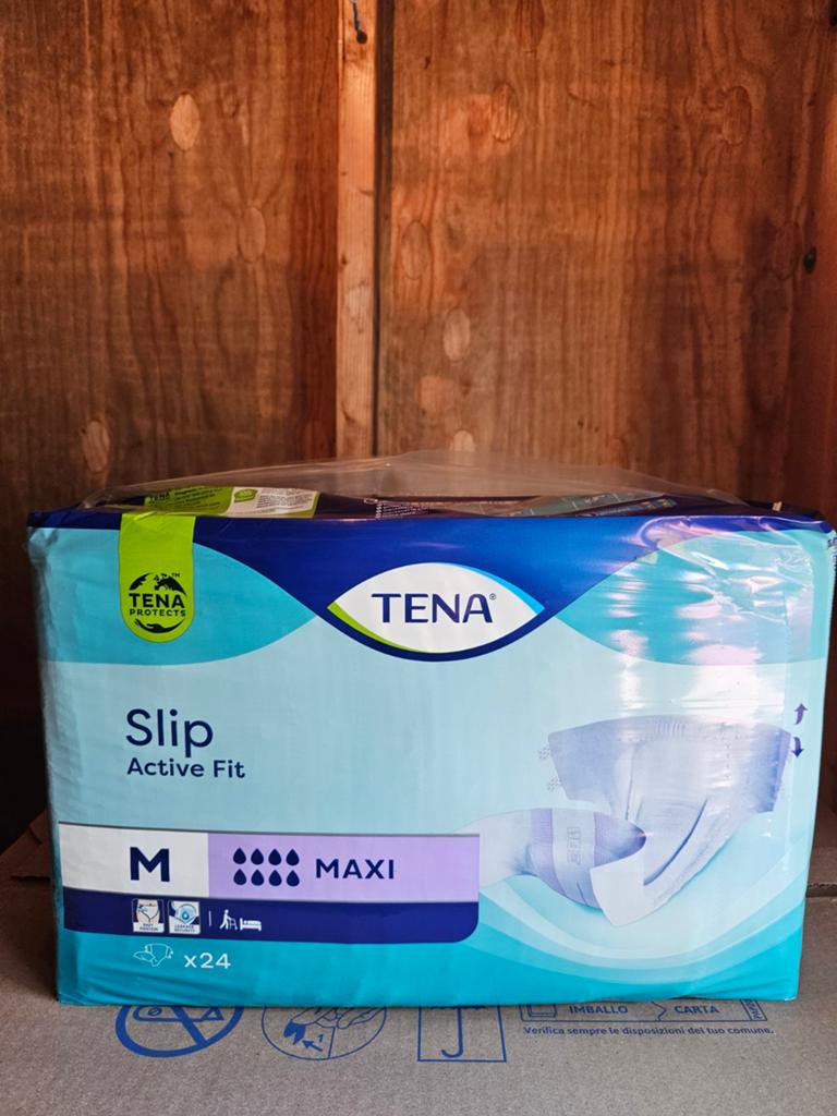 Tena Slip Active Fit Maxi Medium ABDL PLASTIC, Ophalen of Verzenden, Nieuw
