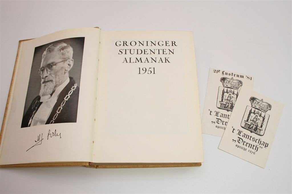 Groninger Studenten Almanak 1951, Ophalen of Verzenden, Gelezen