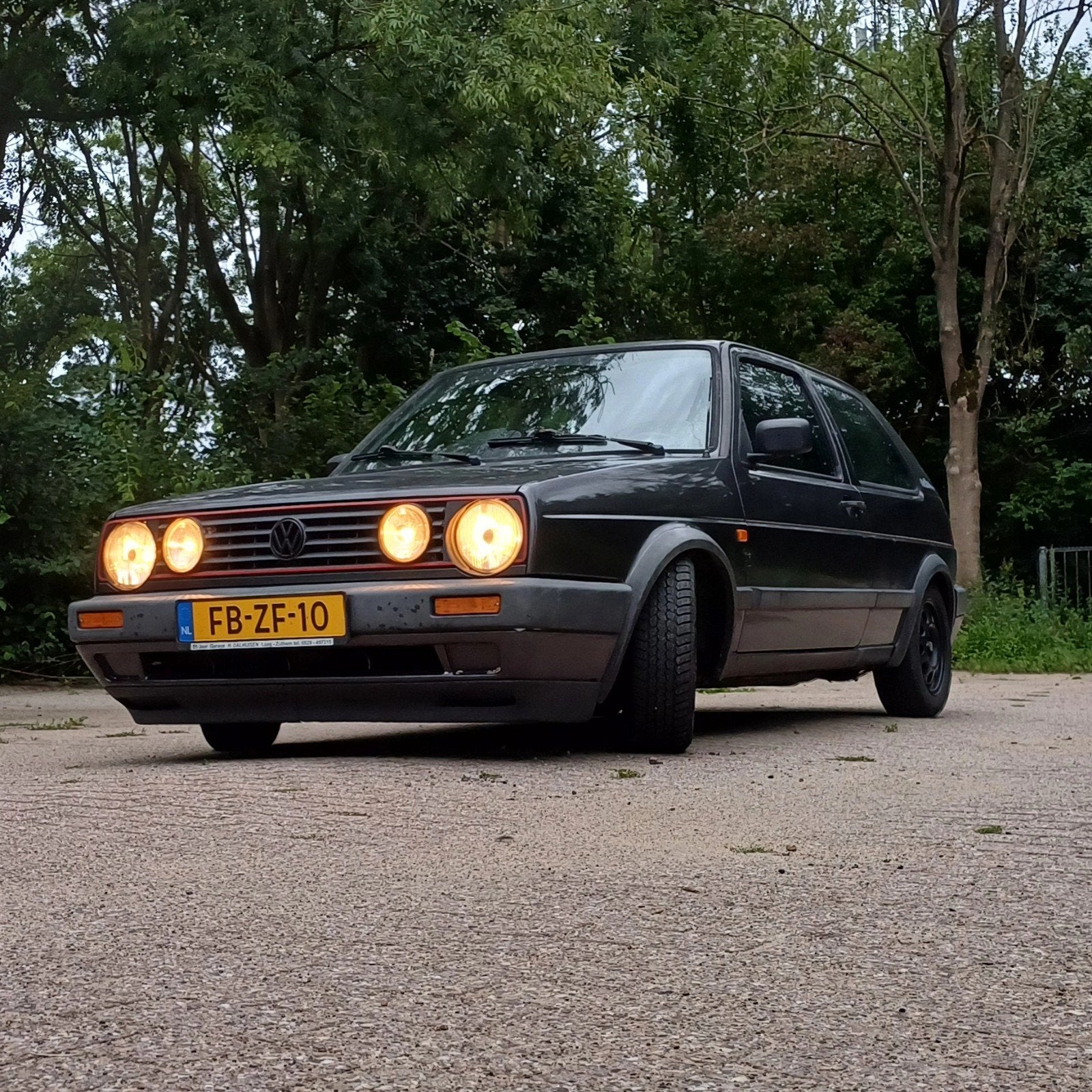Volkswagen Golf 1.3 CL 40KW U9 1992 Grijs, Auto's, Voorwielaandrijving, 410 kg, 54 pk, 4 cilinders