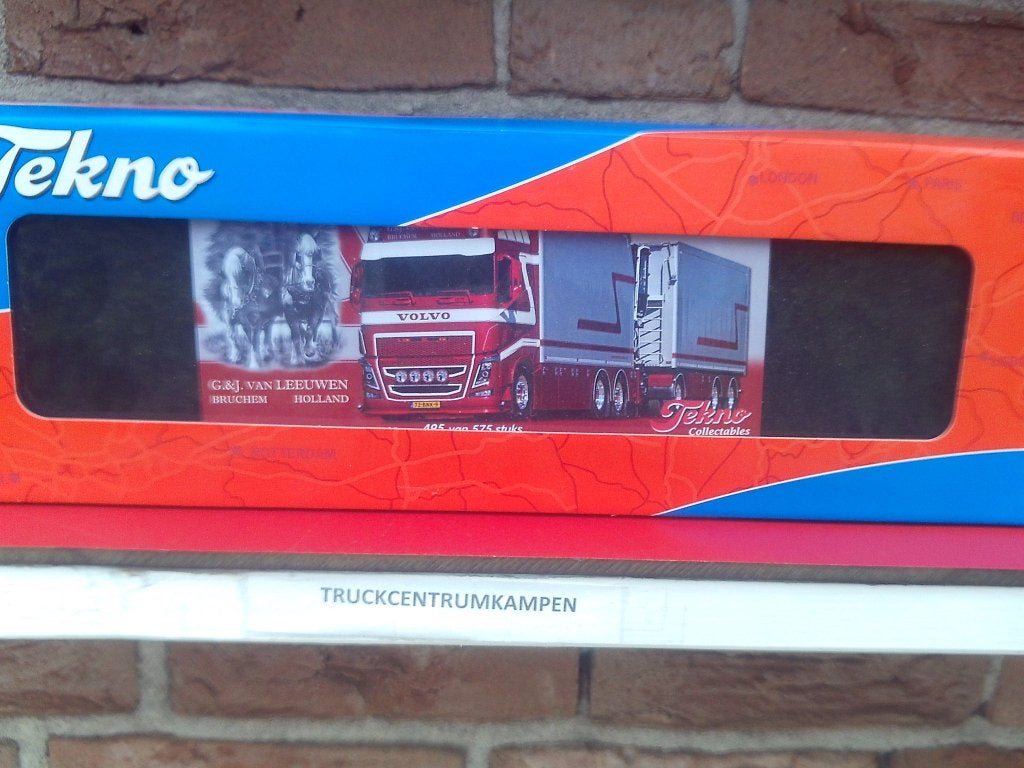 Tekno  Volvo  FH4  Globetrotter  van  G. + J. van Leeuwen, Ophalen of Verzenden, Nieuw, Bus of Vrachtwagen, Tekno