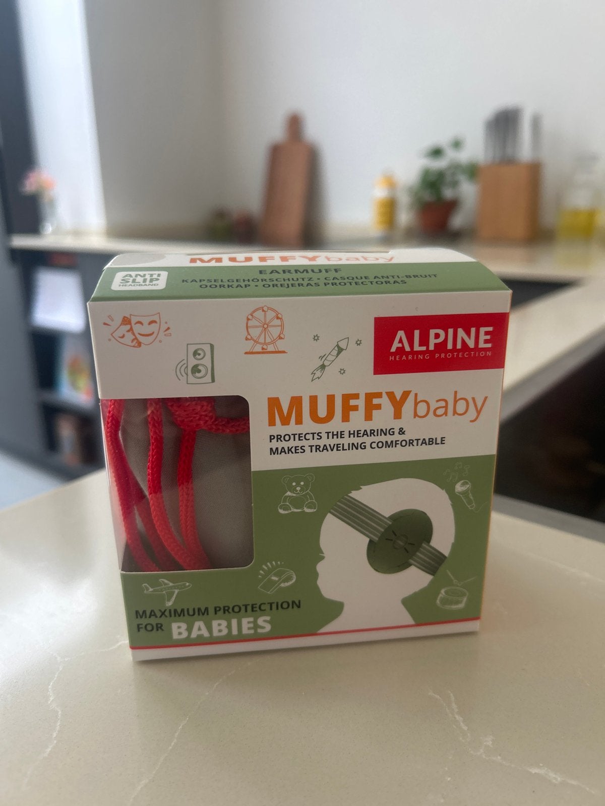 Alpine Muffy Baby gehoorbescherming voor baby's, Kinderen en Baby's, Overige Kinderen en Baby's, Ophalen of Verzenden, Nieuw