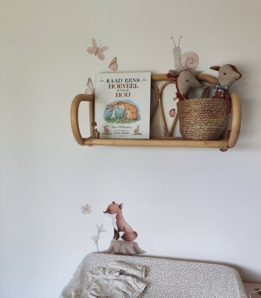 Rotan wandrekje babykamer, Ophalen of Verzenden, Zo goed als nieuw, Overige typen
