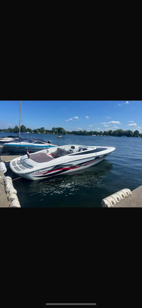 Baja Shooter 272 8.1 Mercruiser 496 Ho, Gebruikt, Binnenboordmotor, Ophalen of Verzenden, 200 pk of meer
