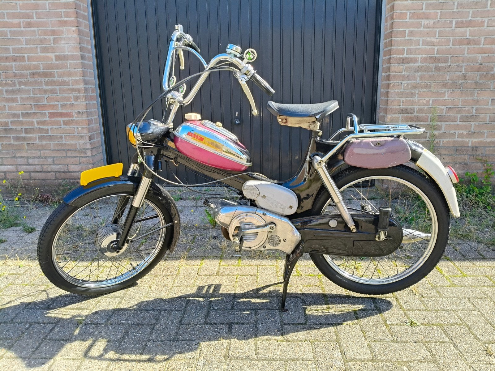 Puch MS 50 V magenta origineel, Fietsen en Brommers, Brommers | Oldtimers, Ophalen of Verzenden, Puch