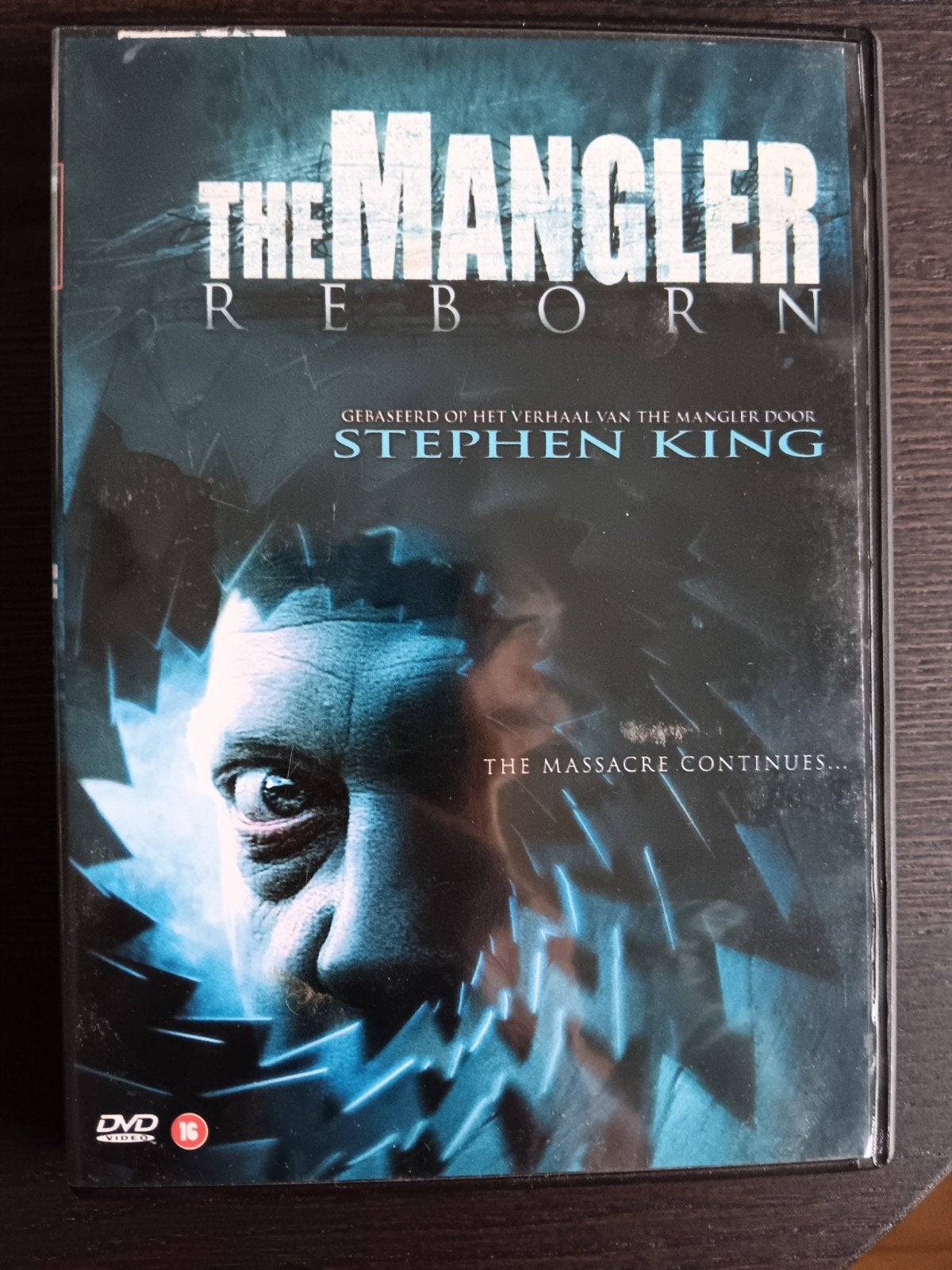 The Mangler Reborn DVD - Gebaseerd op Stephen King, Vanaf 16 jaar, Ophalen of Verzenden, Gebruikt, Overige genres