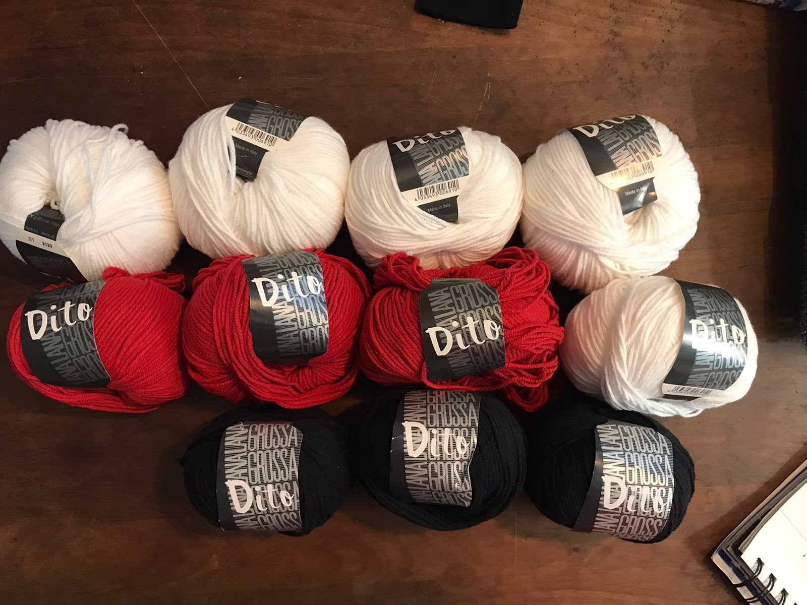 11 bollen DITO van Lana Grossa voor 17,50 euro, Hobby en Vrije tijd, Breien en Haken, Ophalen of Verzenden, Nieuw, Wol of Garen