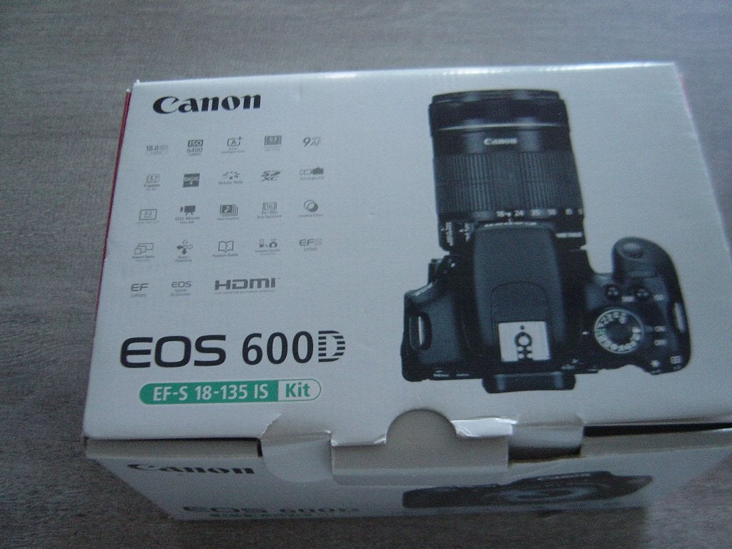 Canon camera EOS 600 D, Spiegelreflex, Canon, Ophalen of Verzenden, Zo goed als nieuw