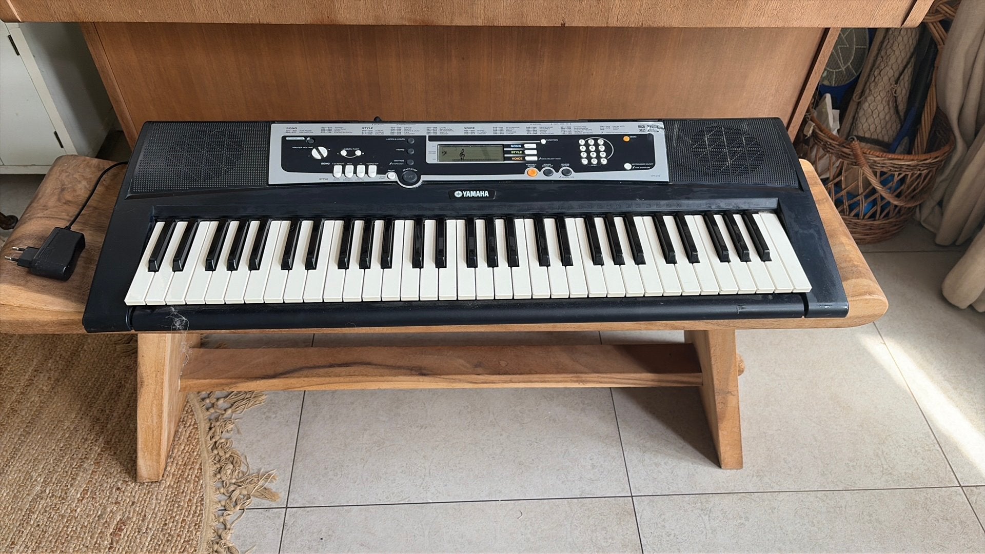 Yamaha keyboard YPT-210, 61 toetsen - Ideaal voor beginners, Muziek en Instrumenten, Ophalen of Verzenden, Gebruikt, 61 toetsen
