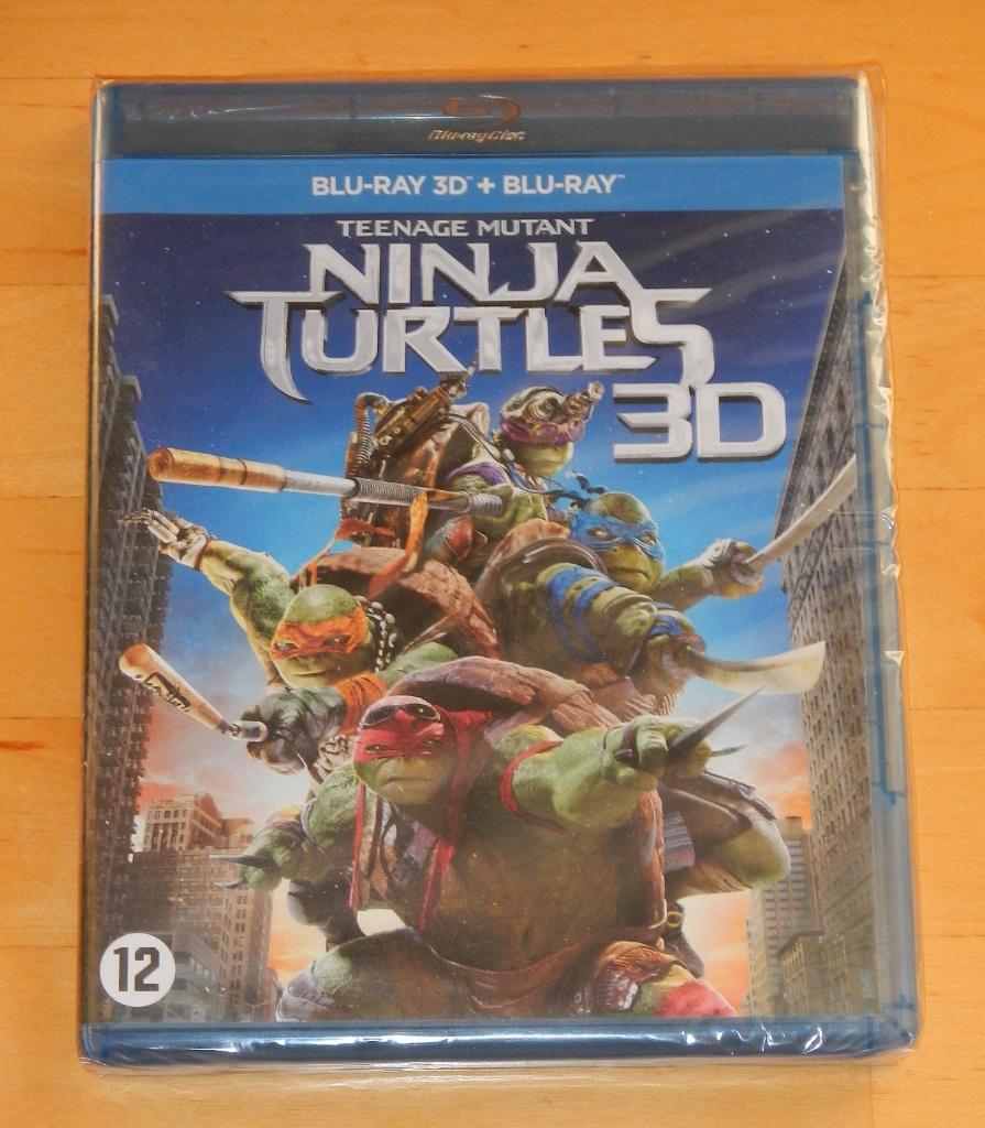 2 blu ray - Teenage Mutant Ninja Turtles 3D + 2D - NIEUW, Cd's en Dvd's, Blu-ray, Verzenden, Nieuw in verpakking