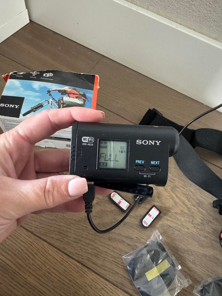 Sony HDR-AS20 Action Cam - Zo goed als nieuw, Audio, Tv en Foto, Actiecamera's, Ophalen of Verzenden, Zo goed als nieuw, Sony
