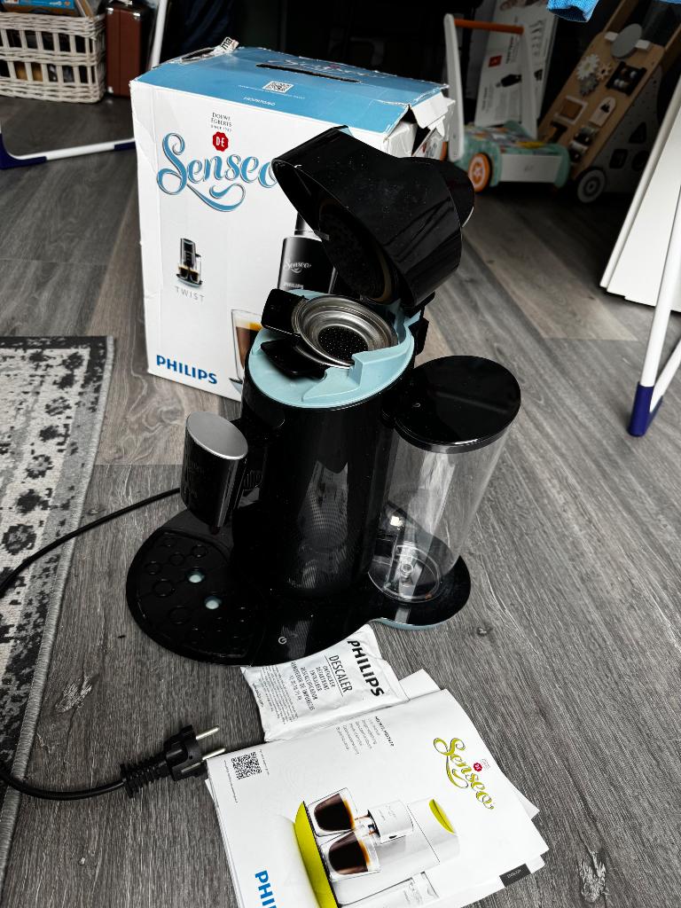 Senseo twist, Ophalen, Gebruikt, Koffiemachine, Koffiepads en cups