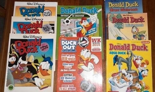 34 stripboeken Donald duck Storm Asterix Urbanus Lucky Luke, Meerdere stripboeken, Ophalen of Verzenden, Gelezen