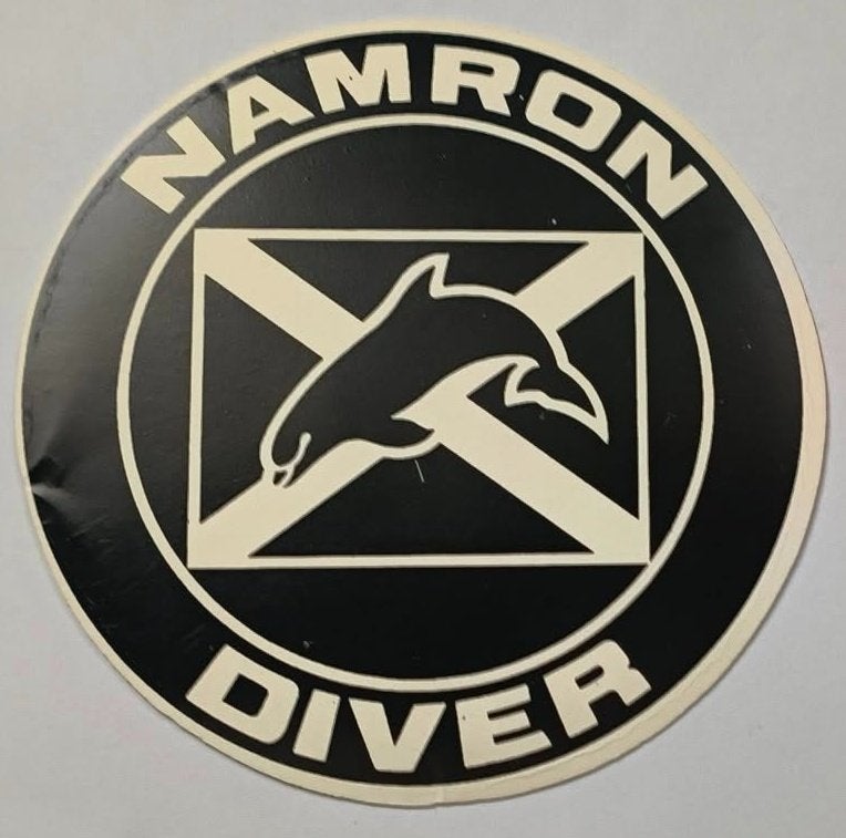Sticker Namron Diver, Ophalen of Verzenden, Zo goed als nieuw, Merk