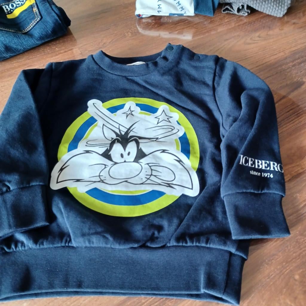 Iceberg trui maat 9 mnd, Ophalen of Verzenden, Zo goed als nieuw, Meisje, Trui of Vest