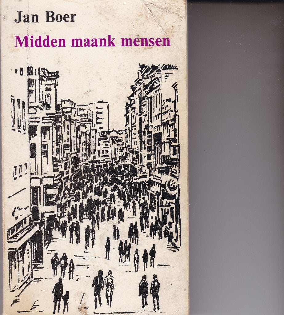 De Ploeg - Midden Maank Mensen - Jan Boer, Ophalen of Verzenden, Gelezen
