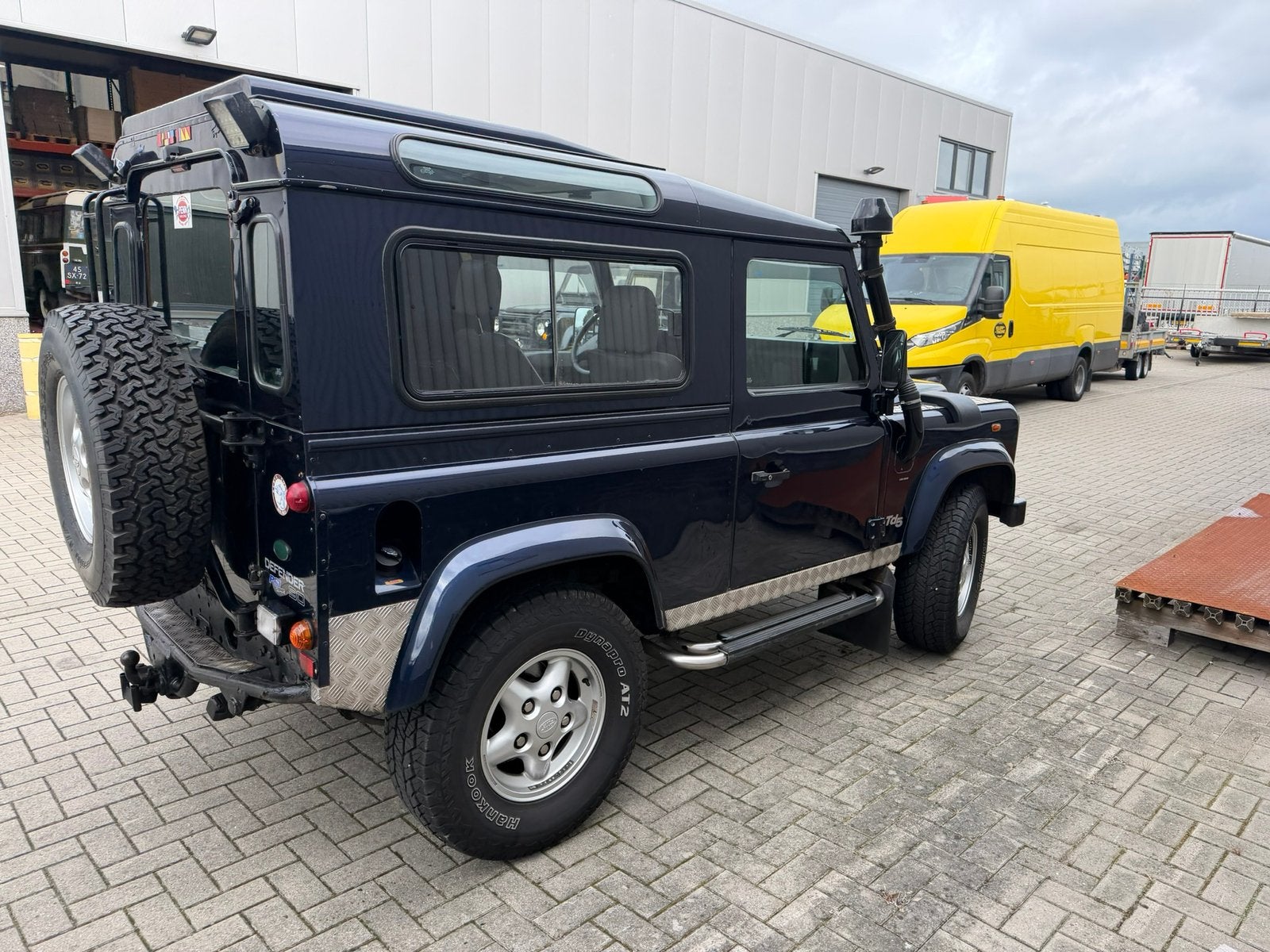 Land Rover Defender 90 TD5, blauw , youngtimer!, foto 7