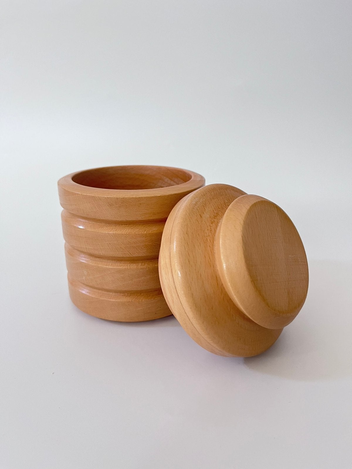 Vintage houten opbergdoosje/sieradendoosje, Ophalen of Verzenden, Zo goed als nieuw, Hout